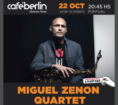 Miguel Zenón Quartet llega a Buenos Aires