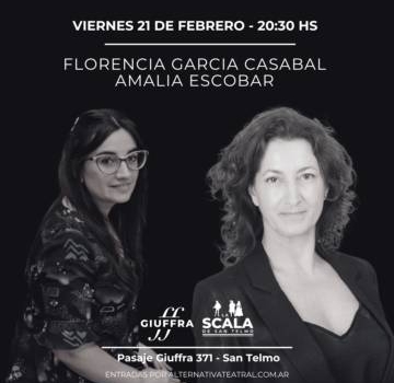 Flor García Casabal y Amalia Escobar