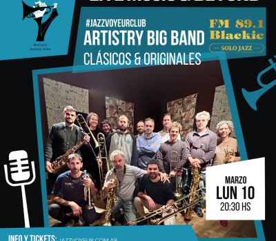 ARTISTRY BIG BAND – Clásicos & Originales