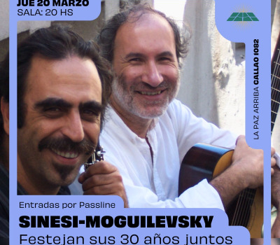 Sinesi-Moguilevsky festejan sus 30 años juntos