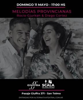 MELODÍAS PROVINCIANAS Rocio Gjurkan & Diego Cortez