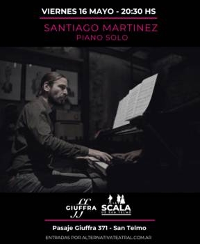 Santiago Martinez piano solo