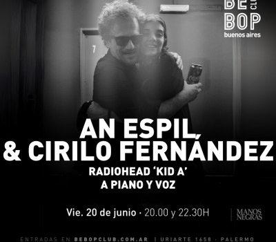 An Espil Y Cirilo Fernández | Radiohead Kid A A Piano Y Voz
