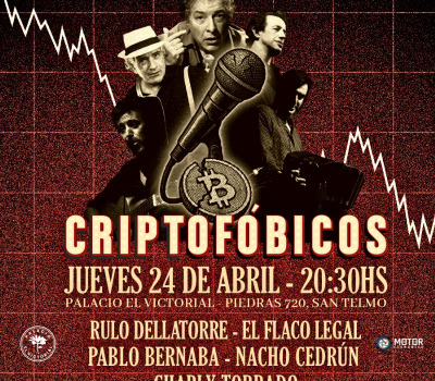 CLUB DE MUSICA CON CLAUDIO ORELLANO PRESENTA: CRIPTOFOBICOS