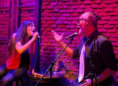 Karina Beorlegui, Walter -Chino- Laborde y Víctor Simón