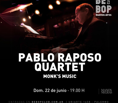 Pablo Raposo Quartet | MonkS Music