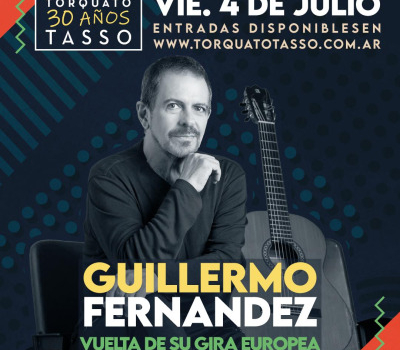 Guillermo Fernandez: Vuelta de su gira Europea