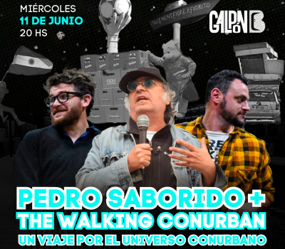 PEDRO SABORIDO + THE WALKING CONURBAN