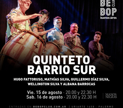 Quinteto Barrio Sur | H.Fattoruso – M- Silva – G- Díaz Silva – W- Silva – A- Barrocas