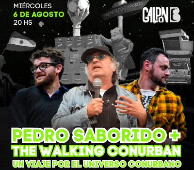 PEDRO SABORIDO + THE WALKING CONURBAN