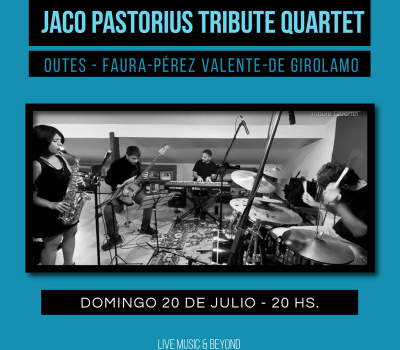 Jaco Pastorius Tribute Quartet- Sunday Funday
