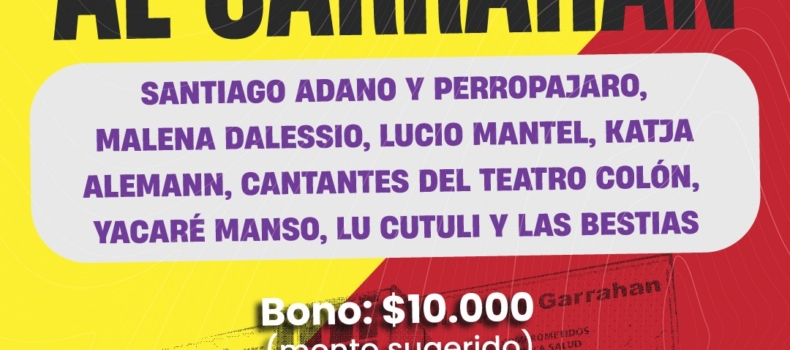 Festival Solidario por el Hospital Garraham