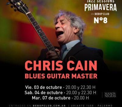 Primavera Jazz Sessions N°8: Chris Cain | Blues Guitar Master