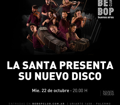 La Santa Presenta Su Nuevo Disco