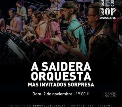 A Saidera Orquesta & Julia Zenko | Bossa y Boleros, para voz y orquesta