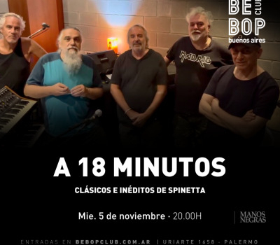 A 18 Minutos | Clásicos E Inéditos De Spinetta