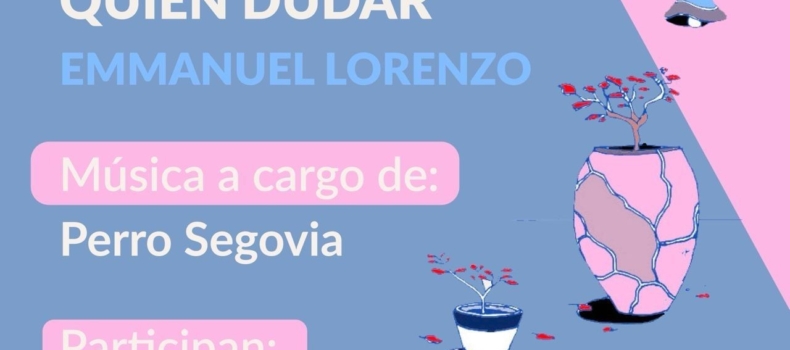 Presentación de «Alguien con quien dudar», el libro de cuentos de Emmanuel Lorenzo