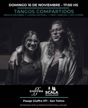 Tangos Compartidos – Amalia Escobar y Luisina Mathieu – Cindy Harcha y Leo Cusani