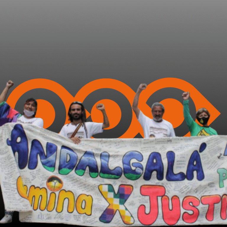 El Algarrobo en la CIDH: justicia, calle y papeles.