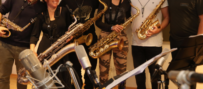 Ipacaá Aty – Quinteto de Saxofones + Sebastian Zanetto Solo piano