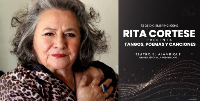 Rita Cortese- Tangos, Poemas y Canciones