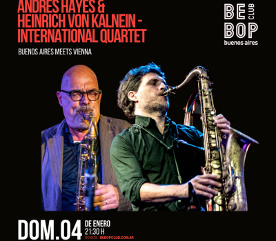 Andrés Hayes & Heinrich von Kalnein – International Quartet | Buenos Aires meets Vienna