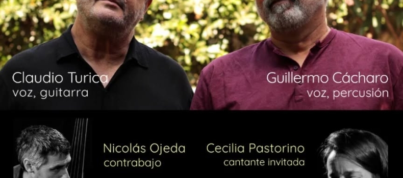«Con la voz de la Noche» Claudio Turica/Guillermo Cácharo e invitados