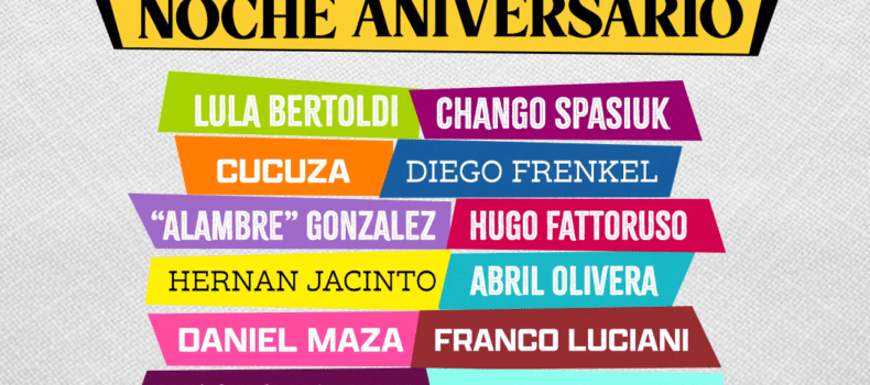 Noche Aniversario en Café Berlín