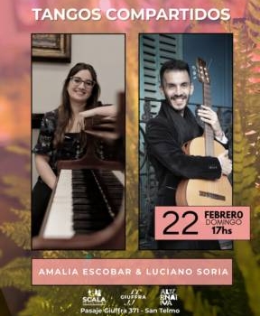 TANGOS COMPARTIDOS LUCIANO SORIA & AMALIA ESCOBAR