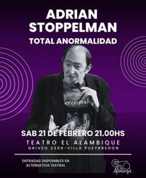 Adrian Stoppelman – Total Anormalidad