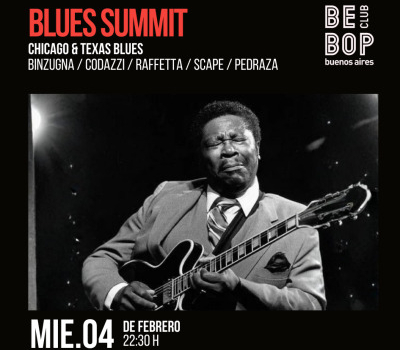 Blues Summit | Chicago & Texas Blues – Binzugna / Codazzi / Raffetta / Scape / Pedraza