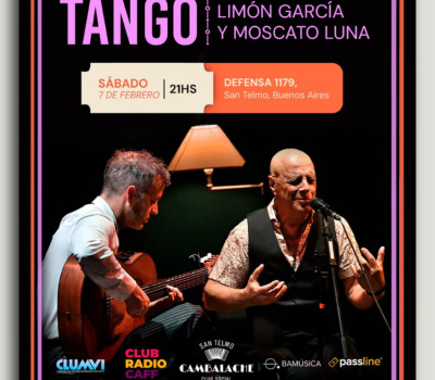 LIMON GARCIA Y MOSCATO LUNA TANGOS
