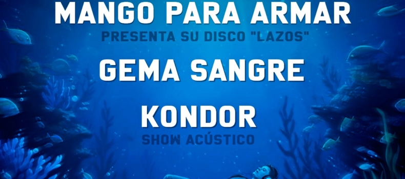 MANGO PARA ARMAR LLEGA A OCEANARIO CLUB CULTURAL