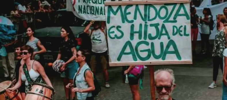 Hacer Puentes de Agua, ahora en Uspallata
