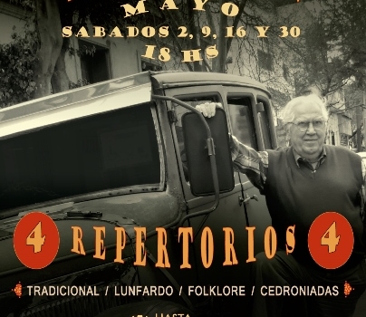 TATA CEDRON presenta 4 Repertorios 4