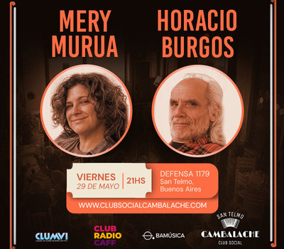 MERY MURUA Y HORACIO BURGOS.