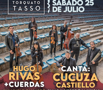 Hugo Rivas + Cuerdas canta Cucuza Castiello