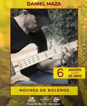 Daniel Maza – noches de boleros