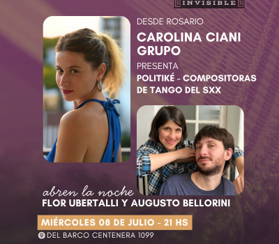 Carolina Ciani Grupo presenta POLITIKÉ