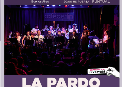 La Pardo Big Band en Café Berlín