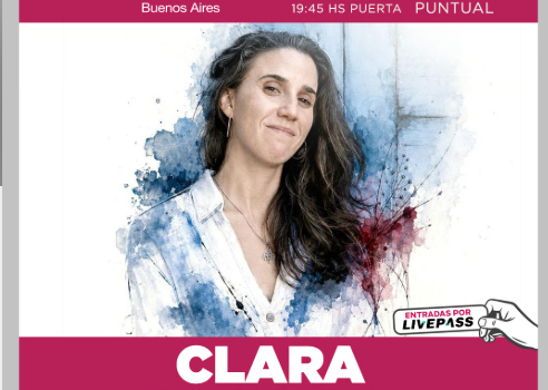 Clara Cantore en Café Berlín