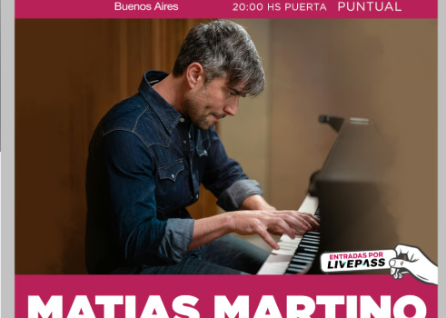 Matias Martino – Solo Piano en Café Berlín
