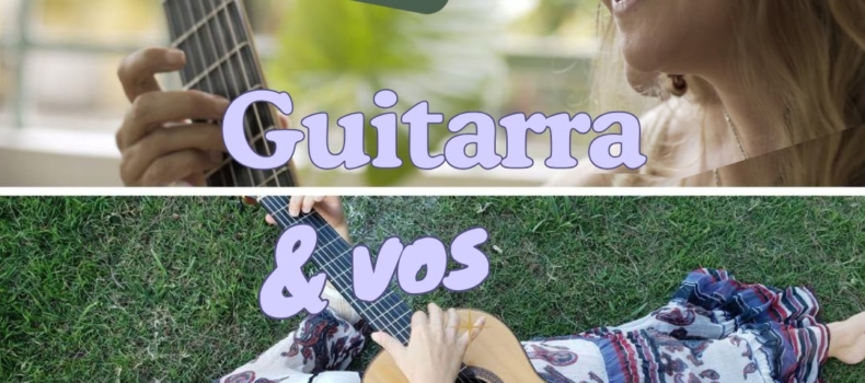 Cecilia Zabala + Agostina Elzegbe en el Ciclo GUITARRA Y VOS
