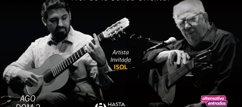 Tata Cedrón y Alejo de los Reyes presentan Flor de la Banda Oriental