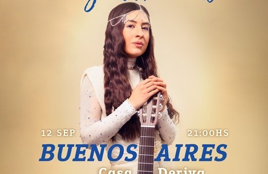 LULI MAIDANA presenta su nuevo álbum MI JARDIN AZUL