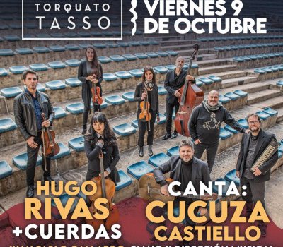 Hugo Rivas + Cuerdas canta Cucuza Castiello
