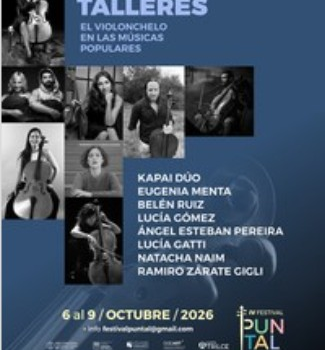 Taller «El Violonchelo y La Electrónica» En FESTIVAL PUNTAL