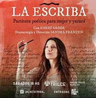 La escriba ( Partitura Poética para Mujer)